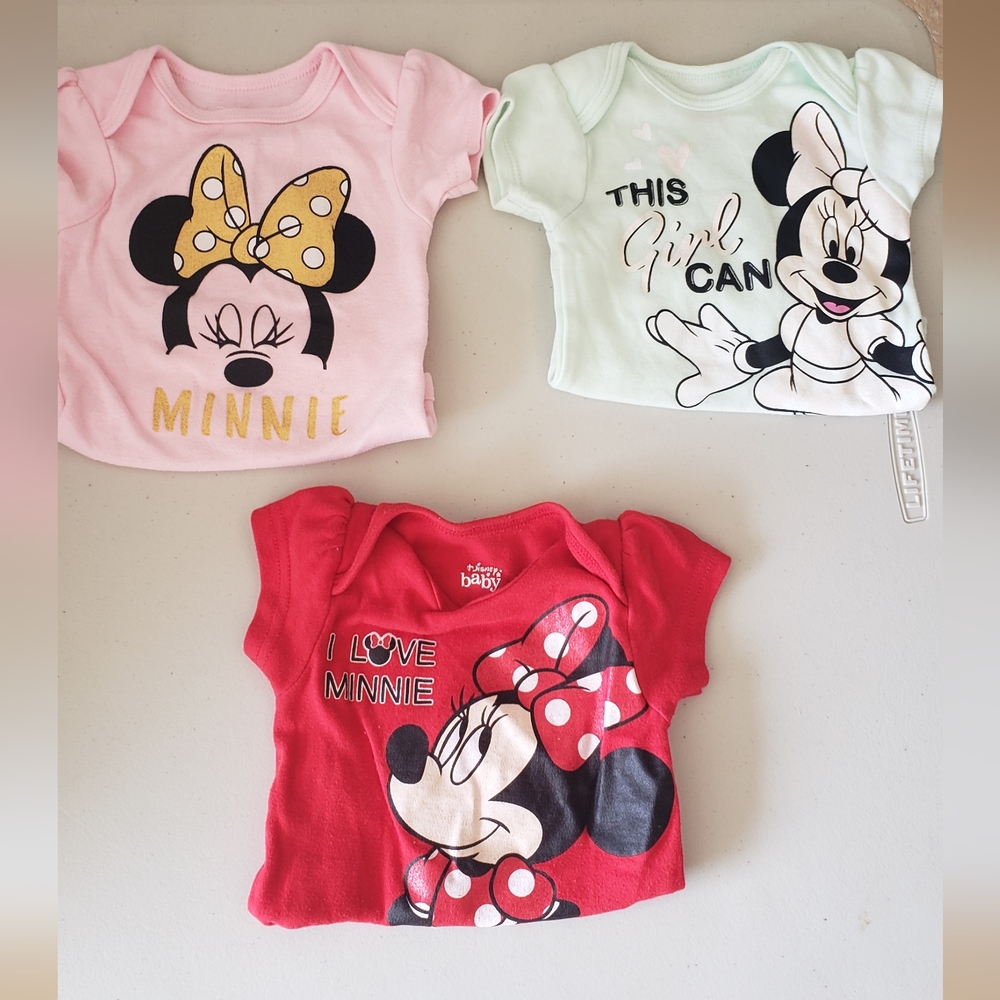 Minnie Mouse Onesie Bundle
